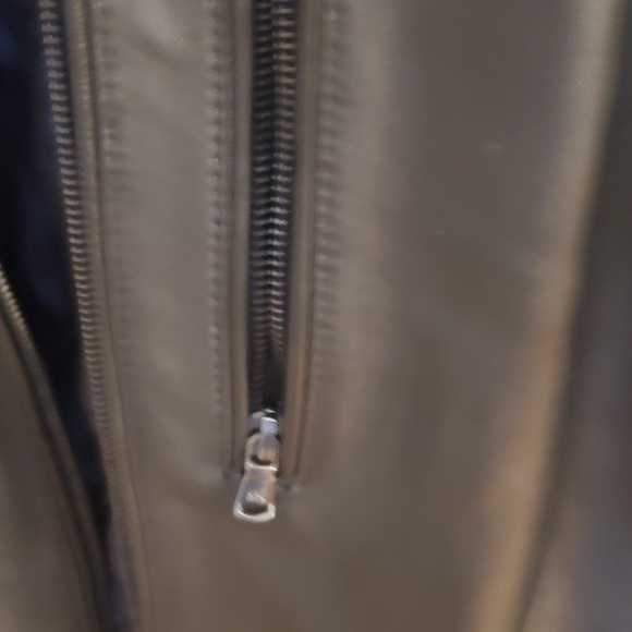 Michael Kors leather jacket black - Picture 5 of 8